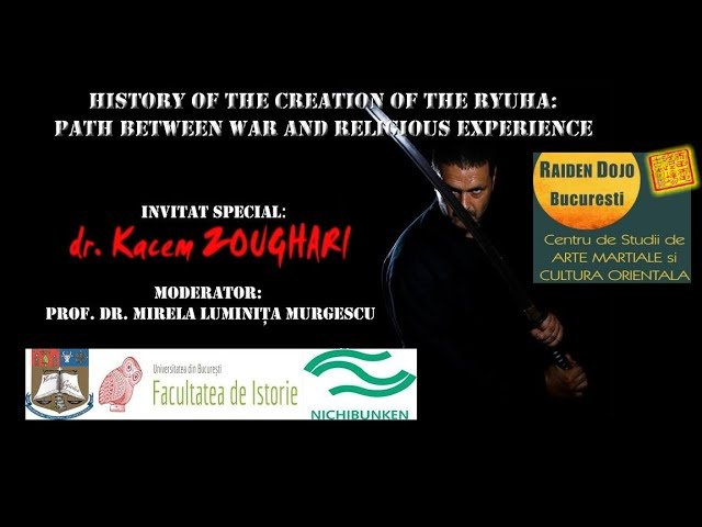 dr. kacem zoughari history of the creation of the ryuha path between war and religious experience